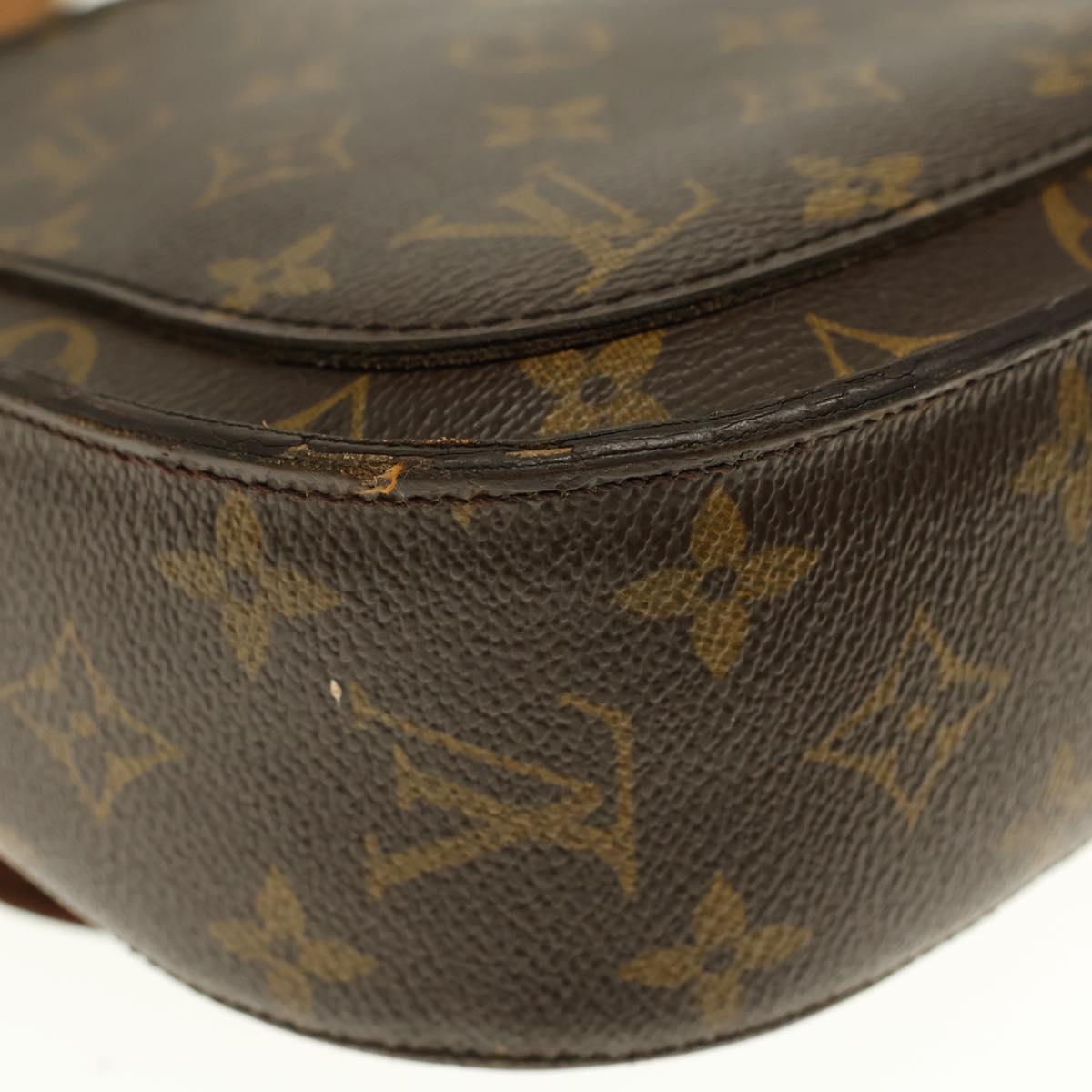 LOUIS VUITTON Monogram Saint Cloud GM Shoulder Bag M51242 Auth th4999