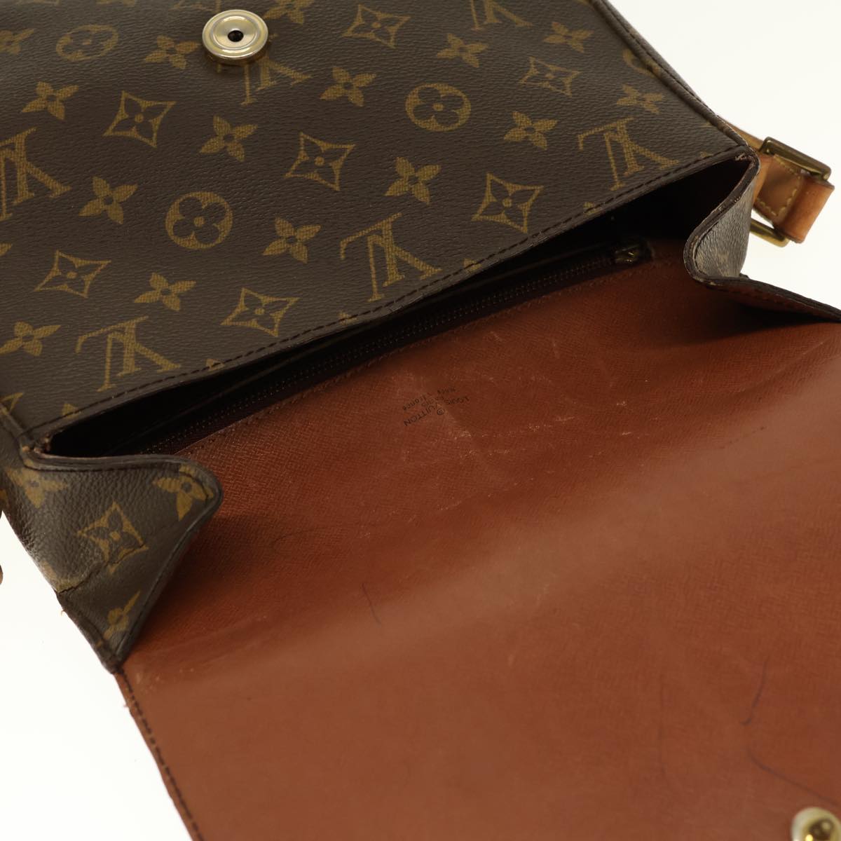 LOUIS VUITTON Monogram Saint Cloud GM Shoulder Bag M51242 Auth th4999