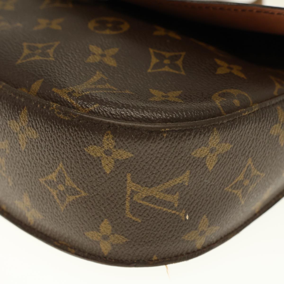 LOUIS VUITTON Monogram Saint Cloud GM Shoulder Bag M51242 Auth th4999