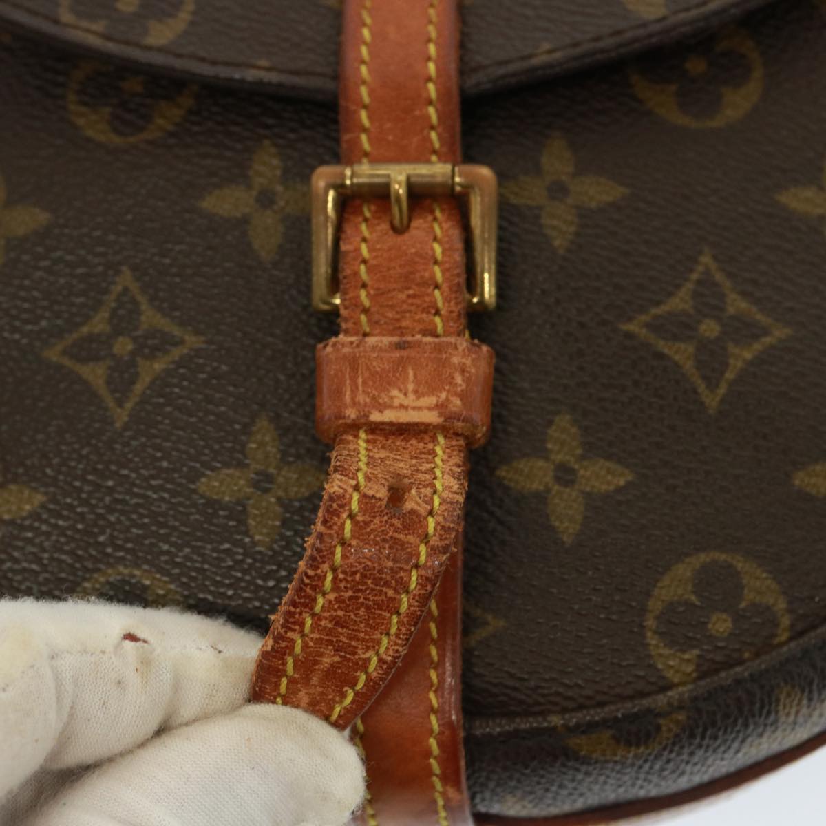 LOUIS VUITTON Monogram Chantilly MM Shoulder Bag M51233 LV Auth th5002