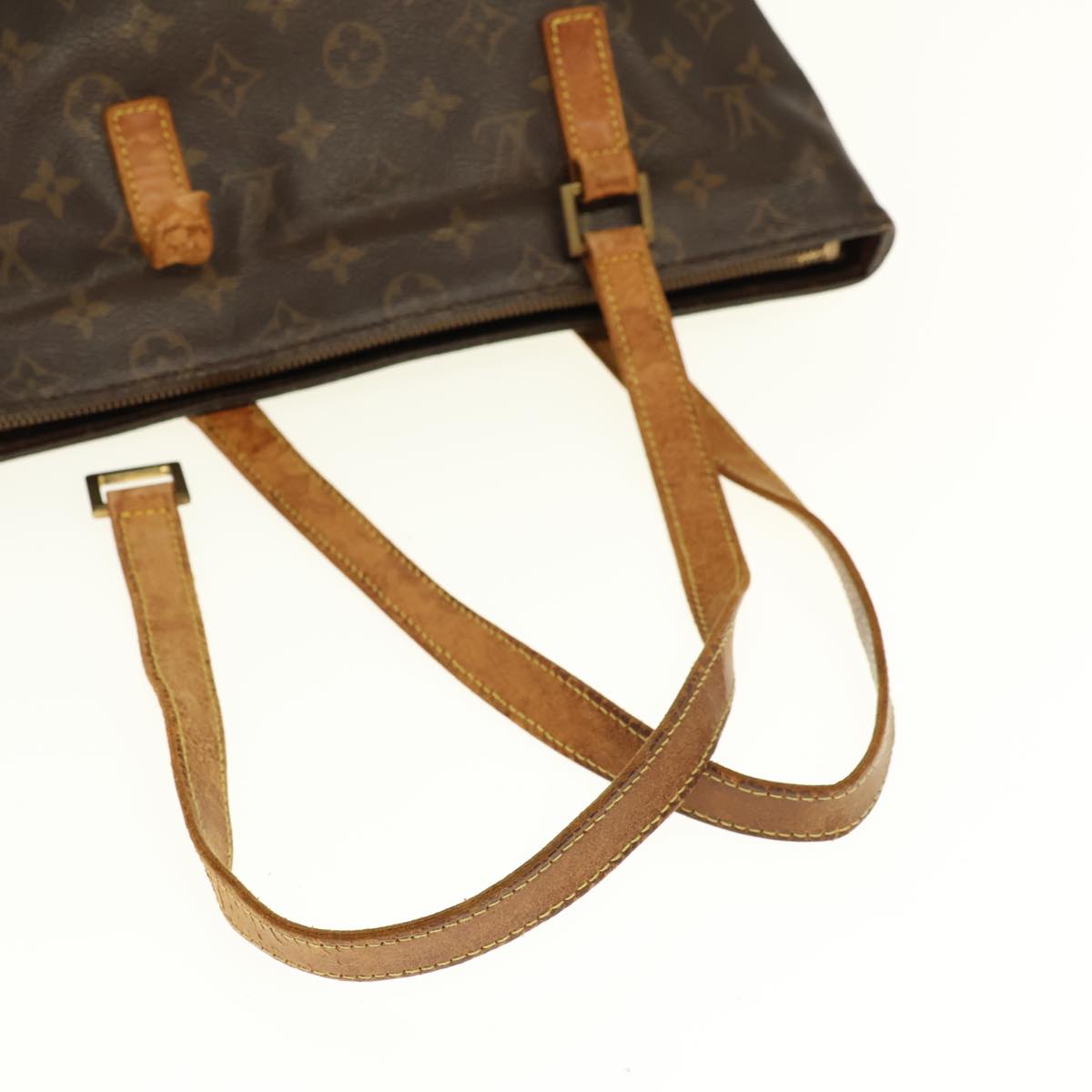 LOUIS VUITTON Monogram Cabas Piano Tote Bag M51148 LV Auth th5005