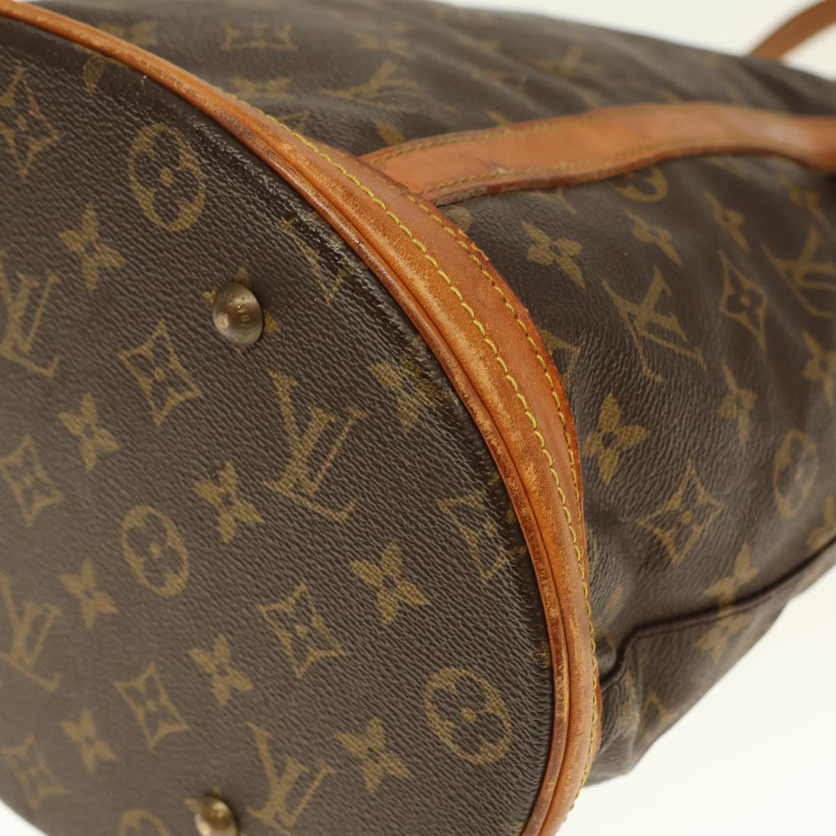 LOUIS VUITTON Monogram Bucket GM Shoulder Bag Vintage M42236 LV Auth th5008