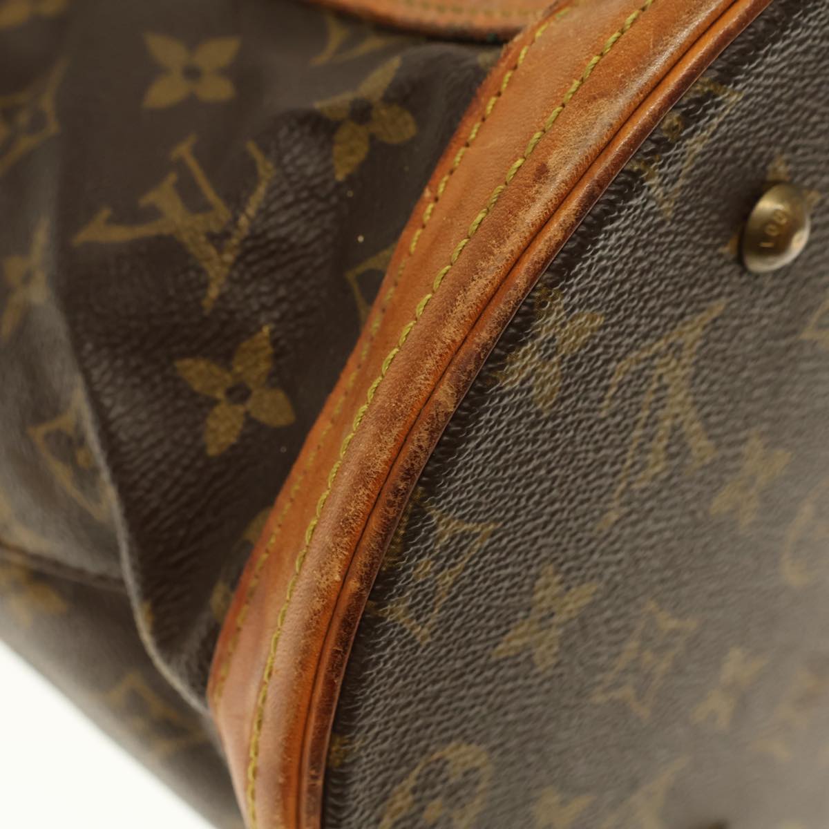 LOUIS VUITTON Monogram Bucket GM Shoulder Bag Vintage M42236 LV Auth th5008