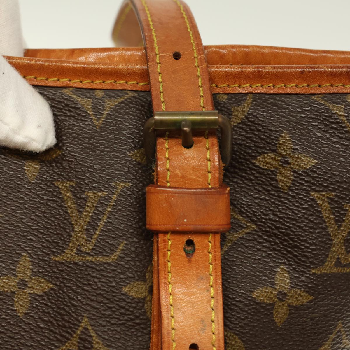 LOUIS VUITTON Monogram Bucket GM Shoulder Bag Vintage M42236 LV Auth th5008