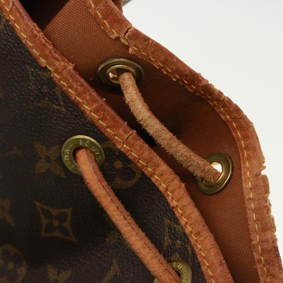 LOUIS VUITTON Monogram Noe Shoulder Bag M42224 LV Auth th5009