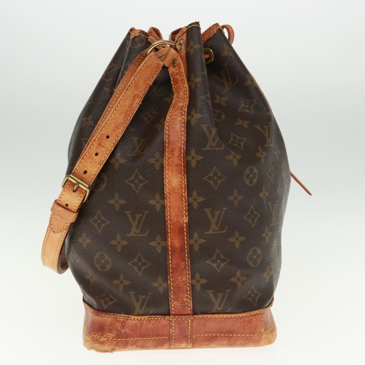 LOUIS VUITTON Monogram Noe Shoulder Bag M42224 LV Auth th5009