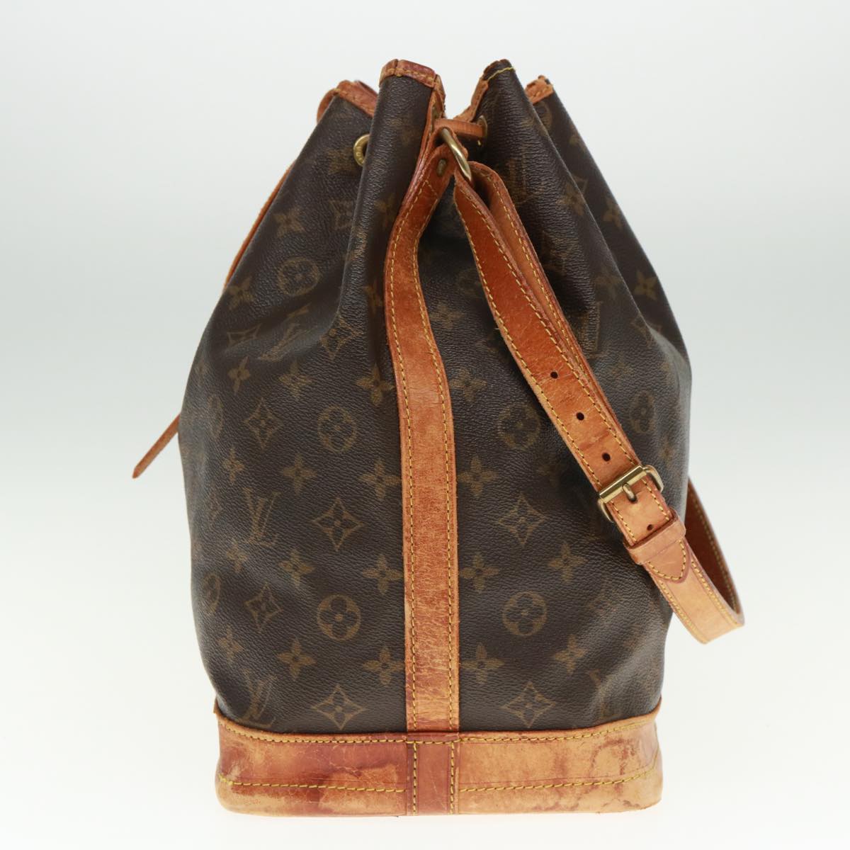 LOUIS VUITTON Monogram Noe Shoulder Bag M42224 LV Auth th5009