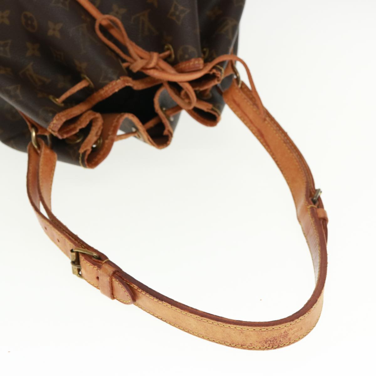 LOUIS VUITTON Monogram Noe Shoulder Bag M42224 LV Auth th5009