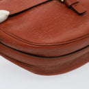 LOUIS VUITTON Epi Jeune FilleMM Shoulder Bag Brown M52153 LV Auth th5030-15