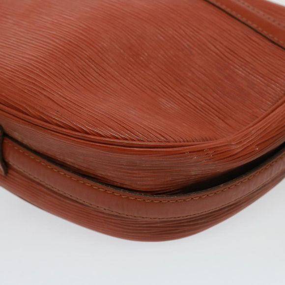 LOUIS VUITTON Epi Jeune FilleMM Shoulder Bag Brown M52153 LV Auth th5030