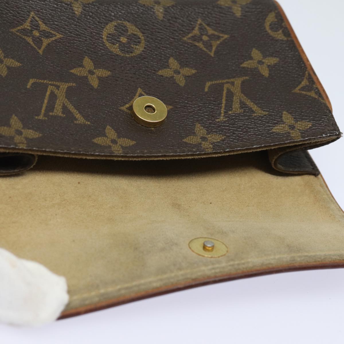 LOUIS VUITTON Monogram Pochette Florentine Waist bag M51855 LV Auth th5034