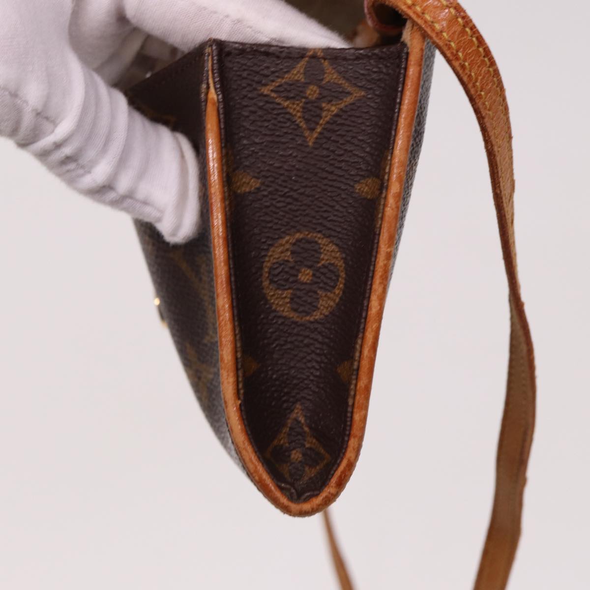 LOUIS VUITTON Monogram Pochette Twin GM Shoulder Bag M51852 LV Auth th5037