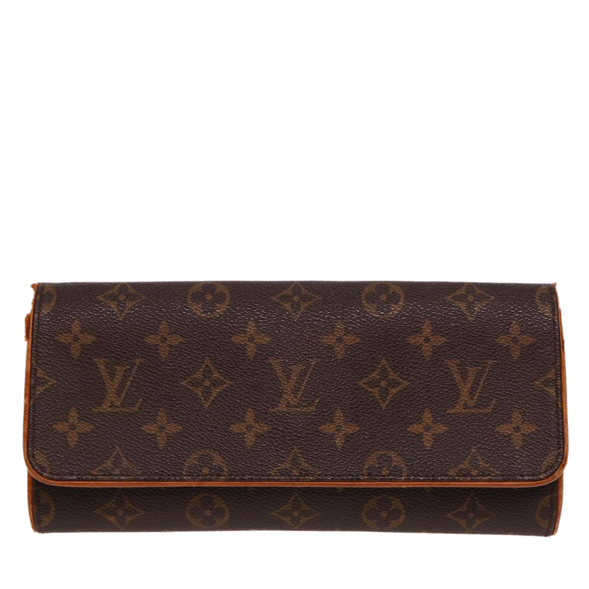 LOUIS VUITTON Monogram Pochette Twin GM Shoulder Bag M51852 LV Auth th5037