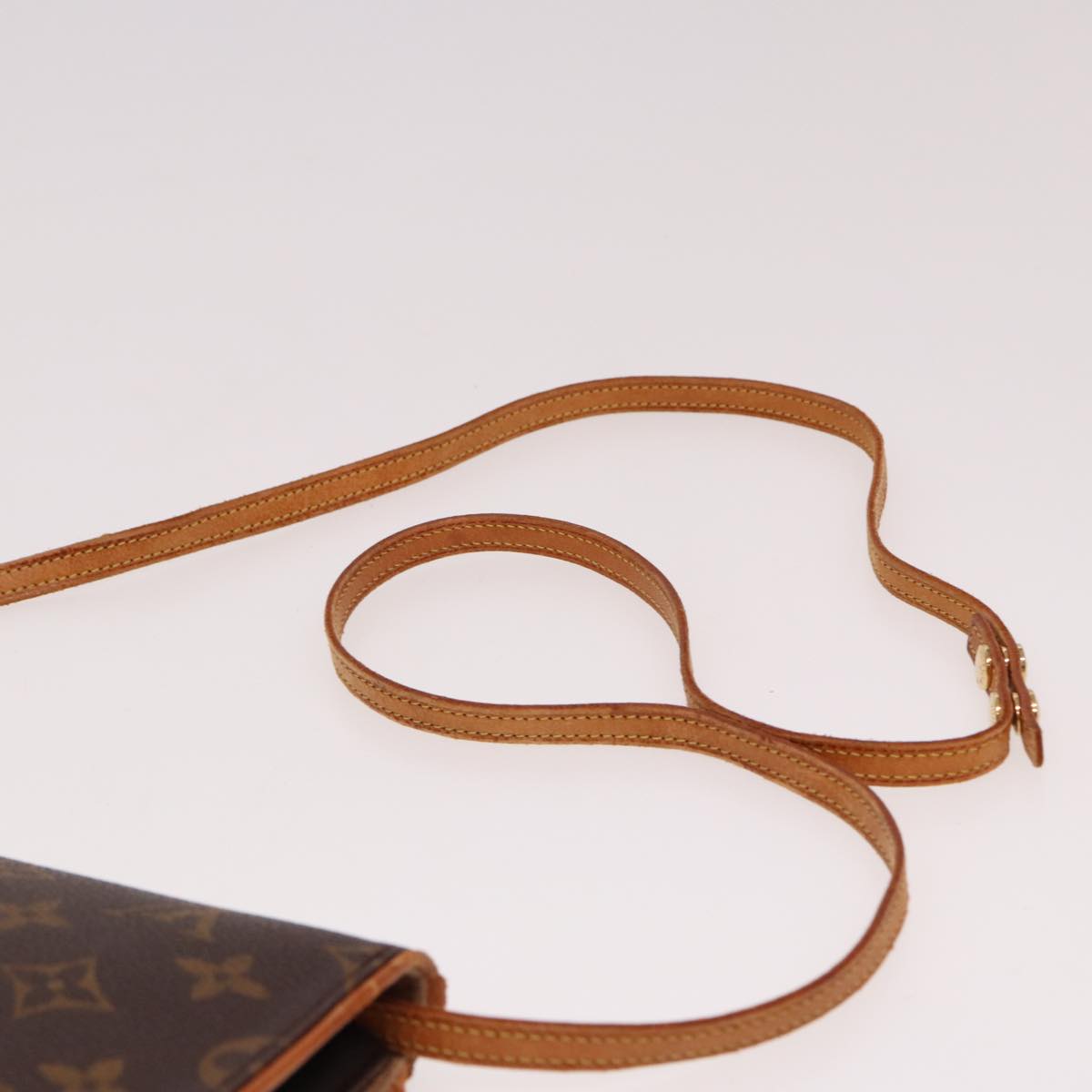 LOUIS VUITTON Monogram Pochette Twin GM Shoulder Bag M51852 LV Auth th5037