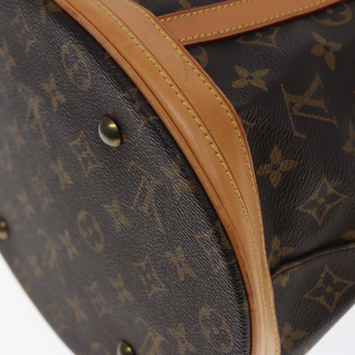 LOUIS VUITTON Monogram Bucket GM Shoulder Bag M42236 LV Auth th5043