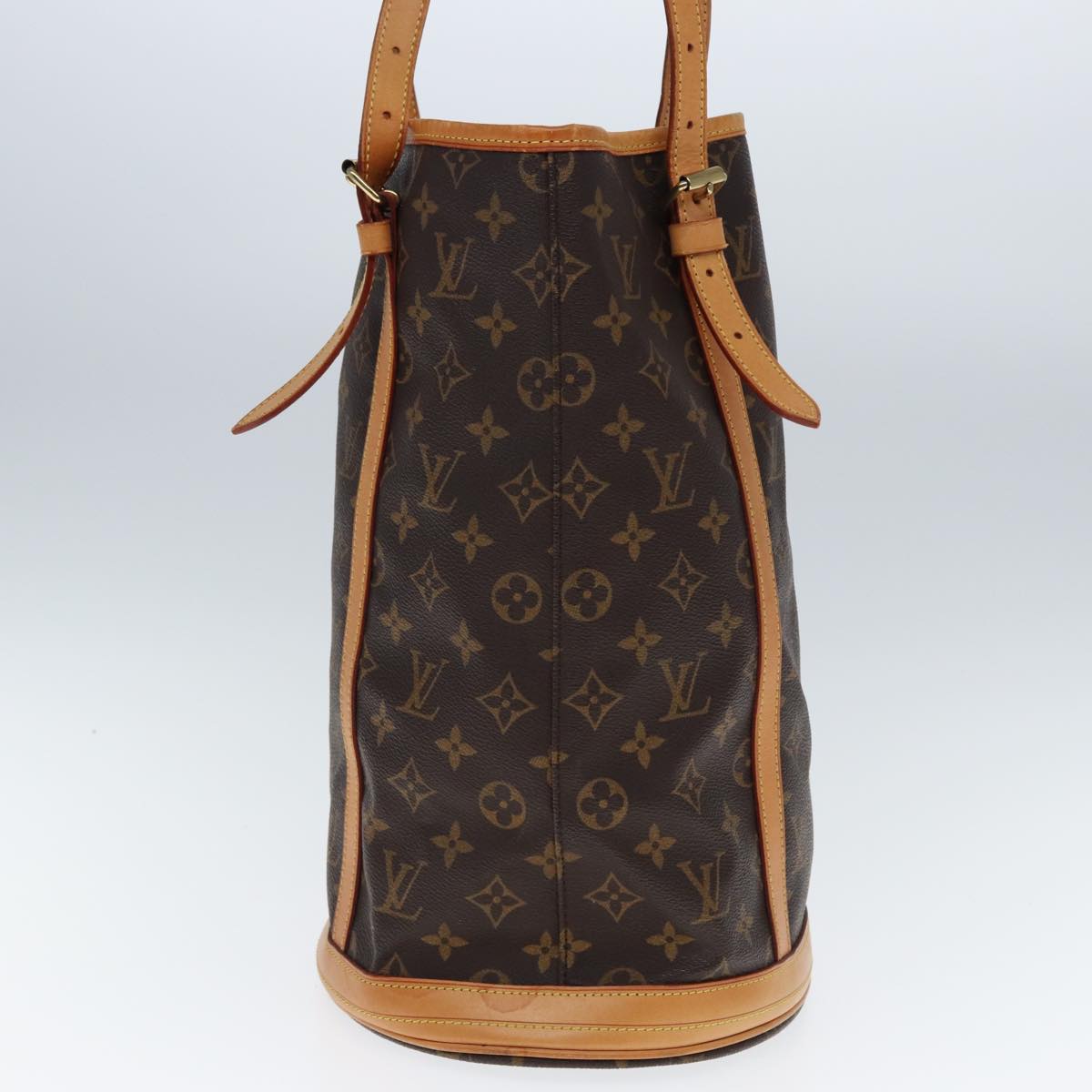 LOUIS VUITTON Monogram Bucket GM Shoulder Bag M42236 LV Auth th5043