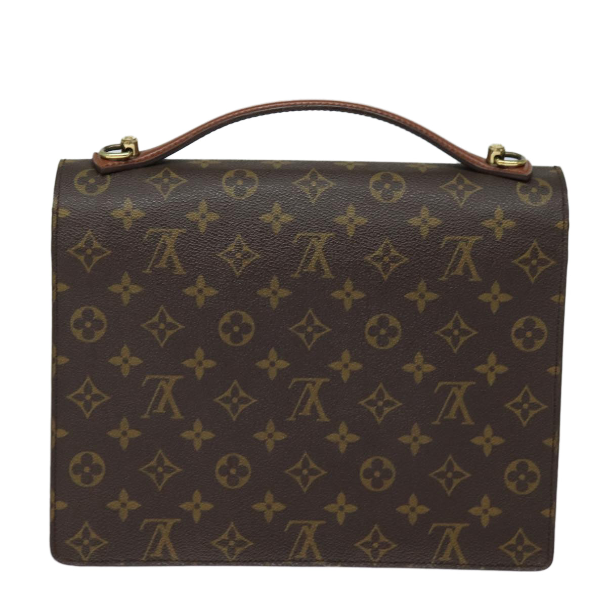 LOUIS VUITTON Monogram Monceau 28 Hand Bag 2way M51185 LV Auth th5046 - 0