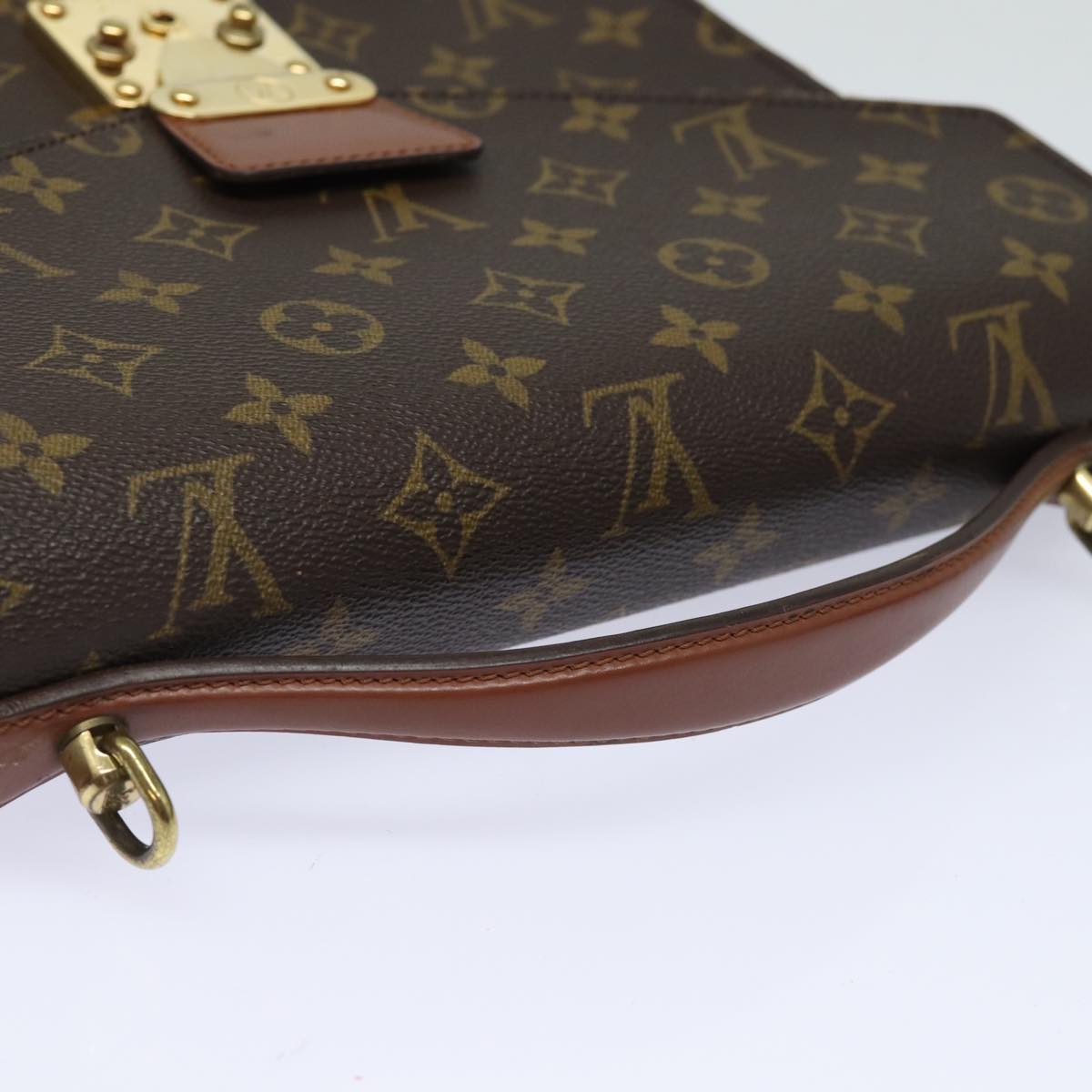 LOUIS VUITTON Monogram Monceau 28 Hand Bag 2way M51185 LV Auth th5046