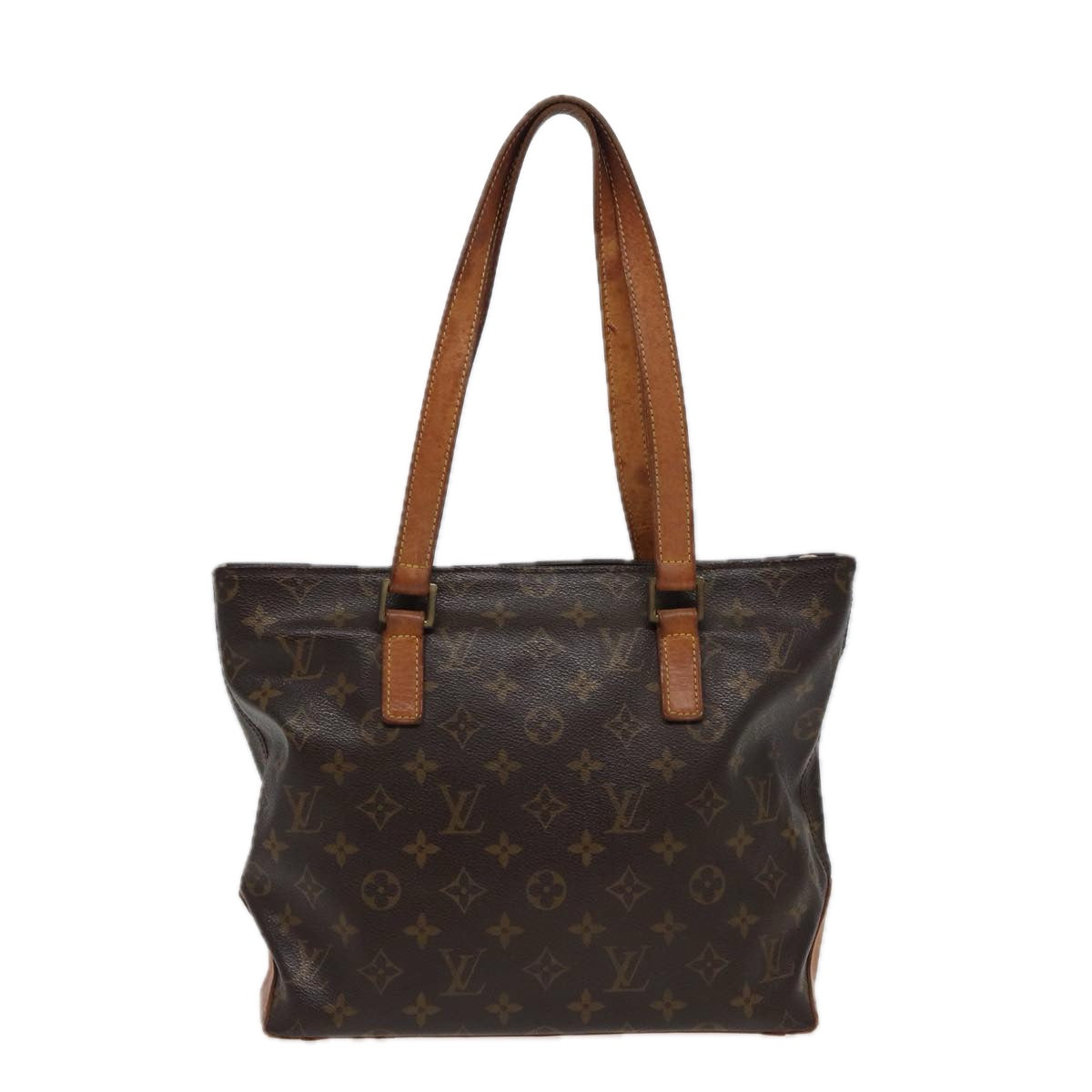 LOUIS VUITTON Monogram Cabas Piano Tote Bag M51148 LV Auth th5048