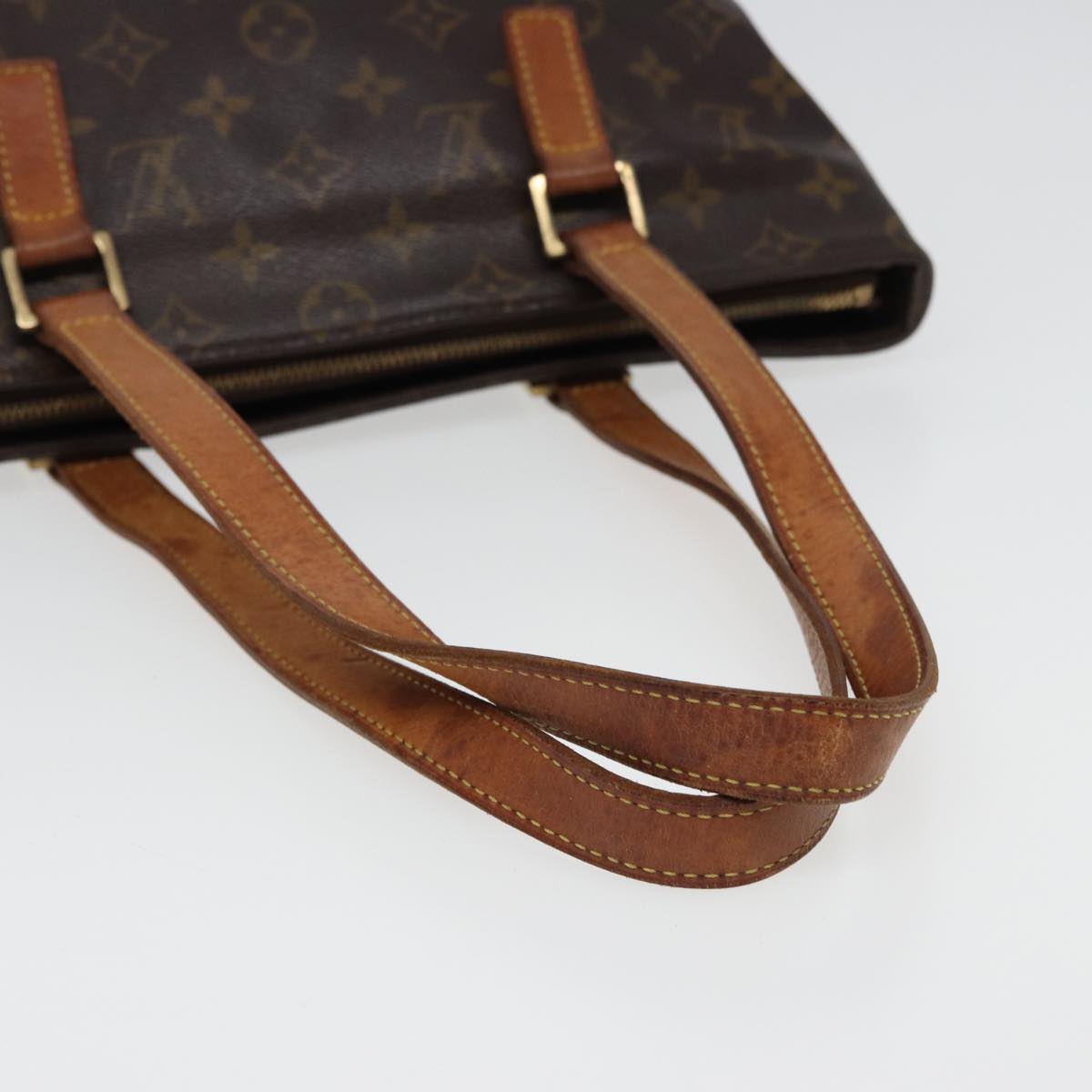 LOUIS VUITTON Monogram Cabas Piano Tote Bag M51148 LV Auth th5048