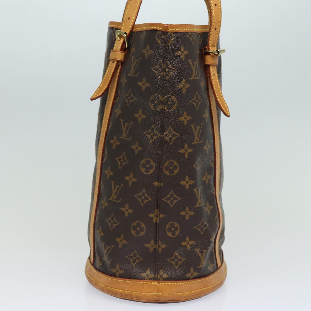 LOUIS VUITTON Monogram Bucket GM Shoulder Bag M42236 LV Auth th5056