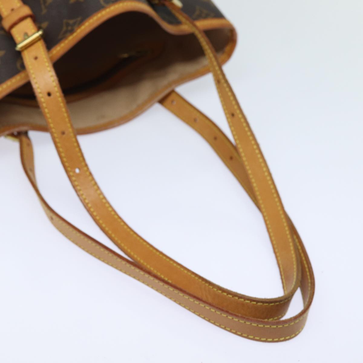 LOUIS VUITTON Monogram Bucket GM Shoulder Bag M42236 LV Auth th5056