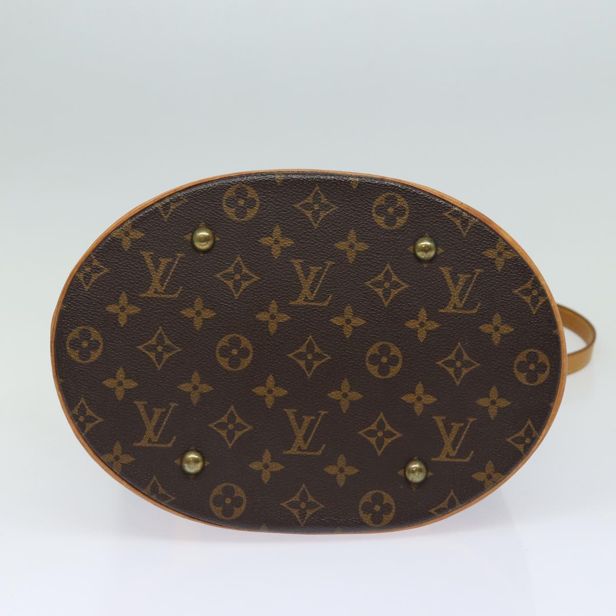 LOUIS VUITTON Monogram Bucket GM Shoulder Bag M42236 LV Auth th5056