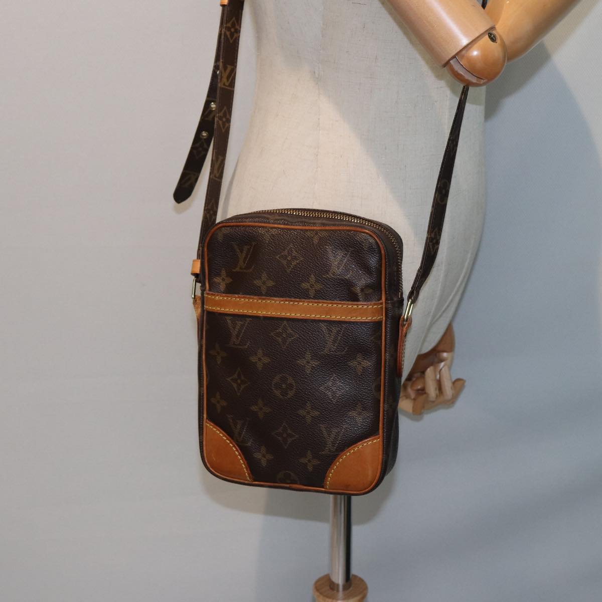 LOUIS VUITTON Monogram Danube Shoulder Bag M45266 LV Auth th5064