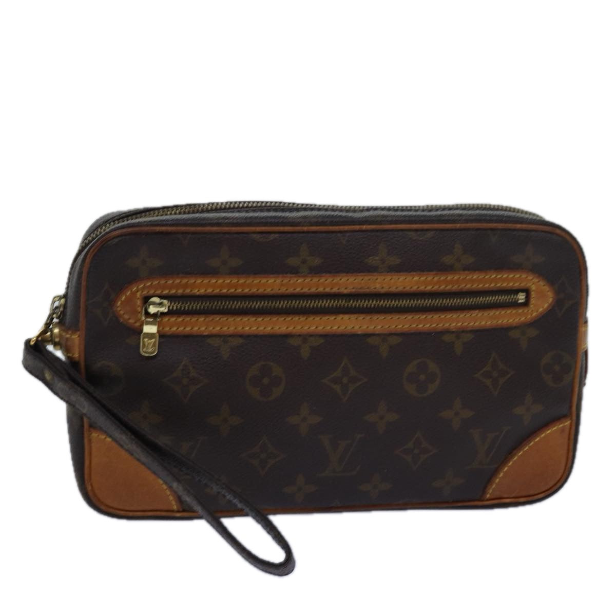 LOUIS VUITTON Monogram Marly Dragonne GM Clutch Bag M51825 LV Auth th5080