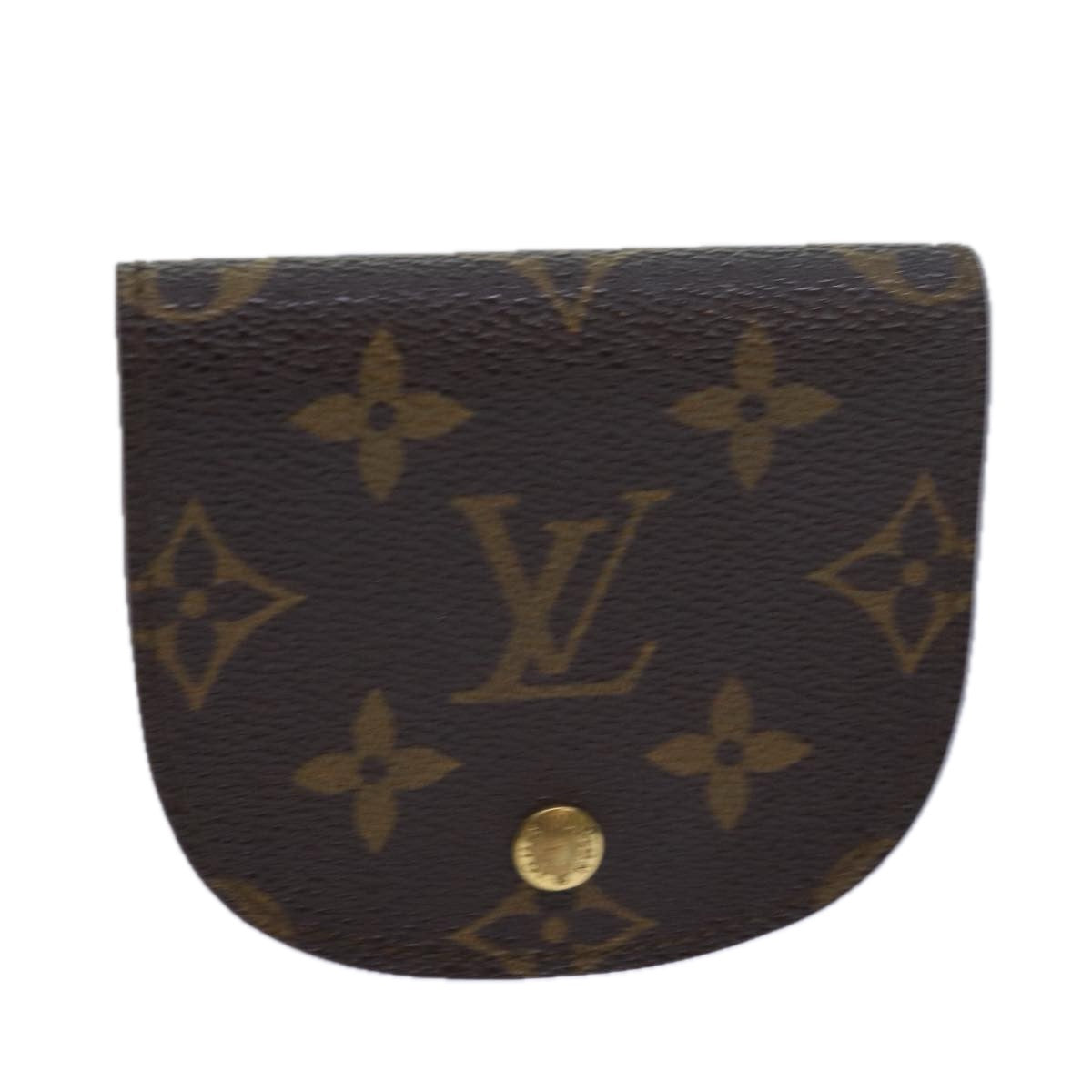 LOUIS VUITTON Monogram Porte Monnaie Guze Coin Purse M61970 LV Auth th5089