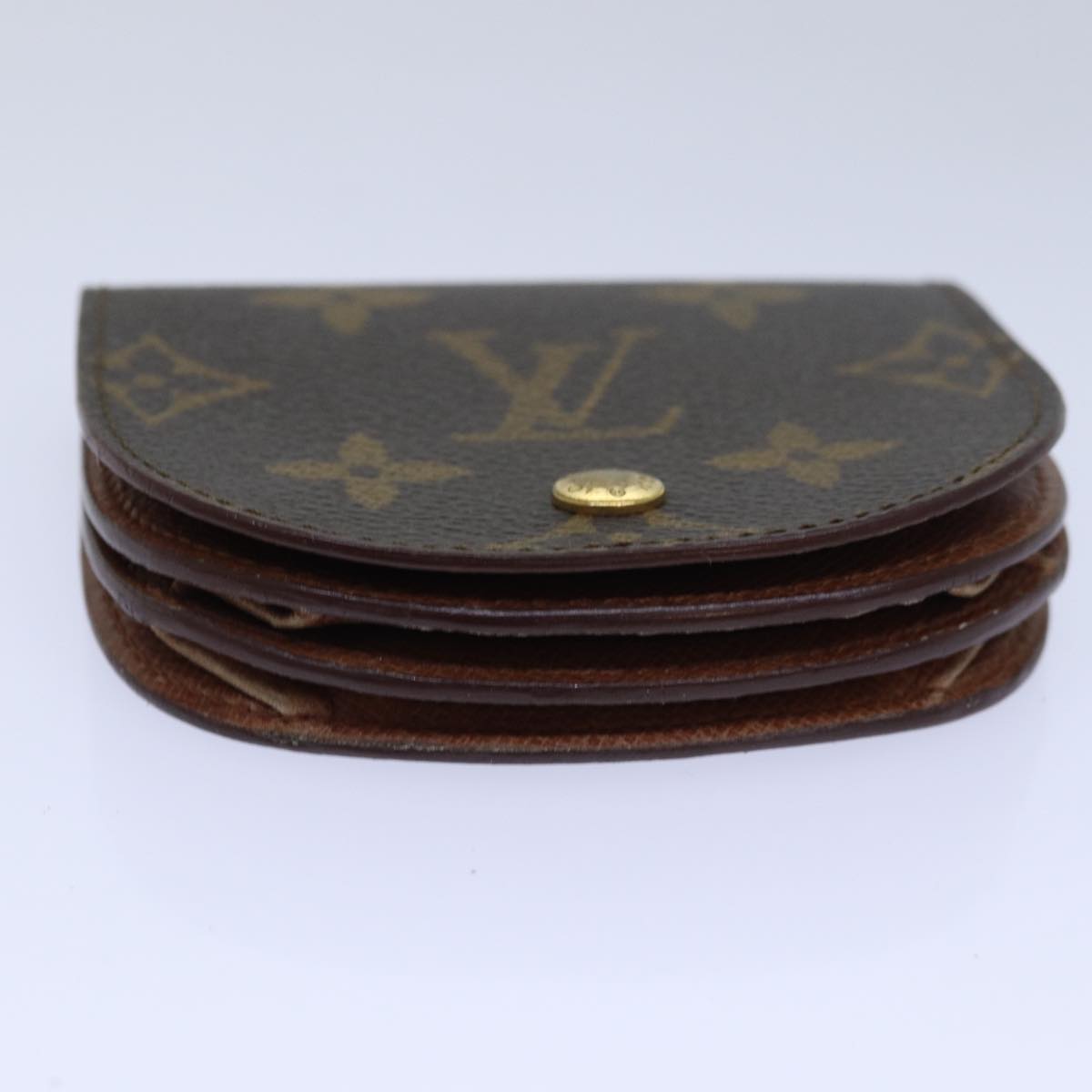 LOUIS VUITTON Monogram Porte Monnaie Guze Coin Purse M61970 LV Auth th5089