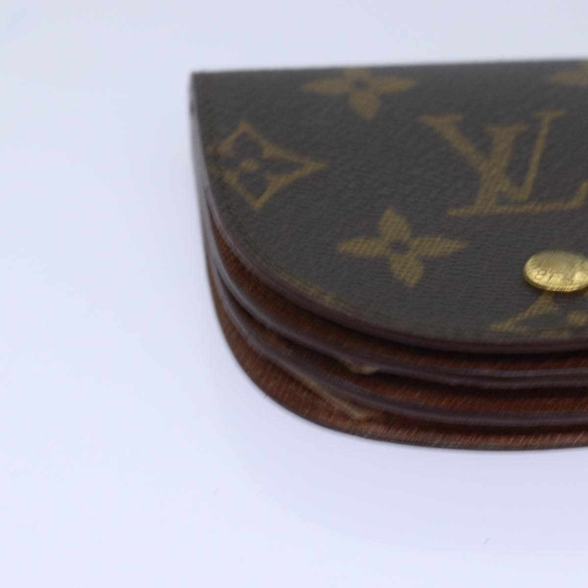 LOUIS VUITTON Monogram Porte Monnaie Guze Coin Purse M61970 LV Auth th5089