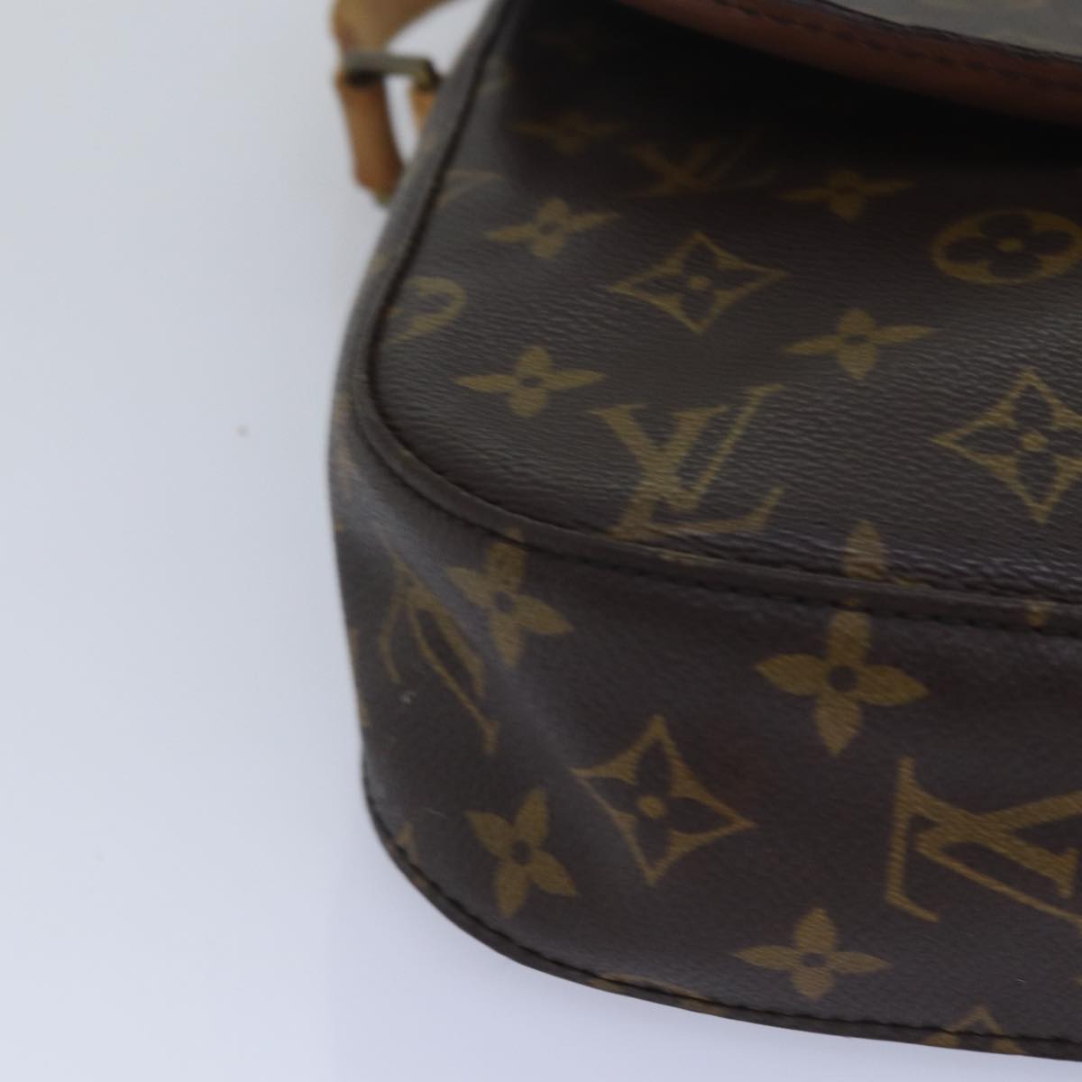 LOUIS VUITTON Monogram Saint Cloud GM Shoulder Bag M51242 LV Auth th5090