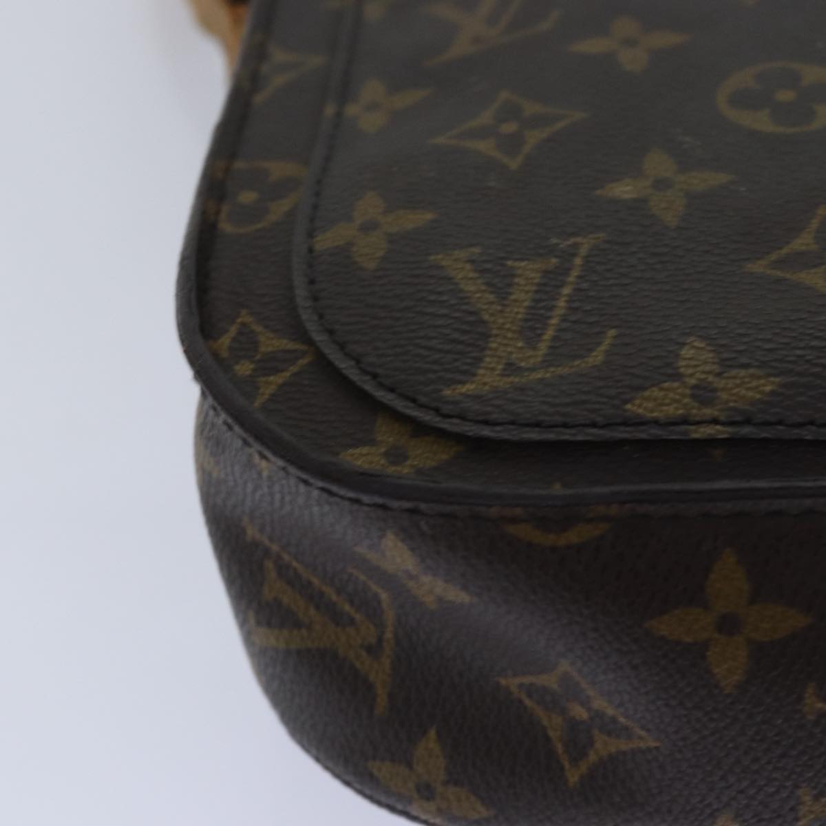 LOUIS VUITTON Monogram Saint Cloud GM Shoulder Bag M51242 LV Auth th5090