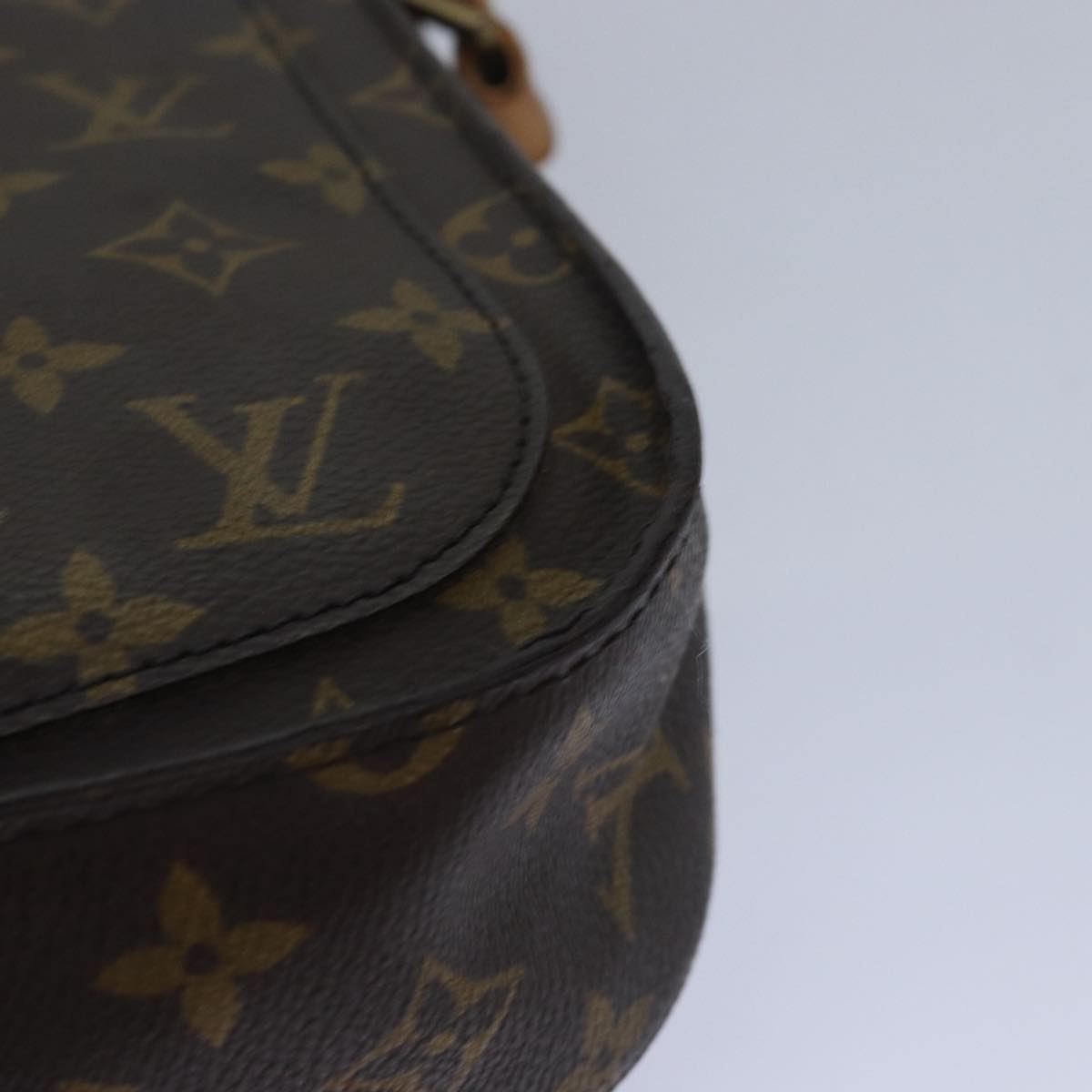 LOUIS VUITTON Monogram Saint Cloud GM Shoulder Bag M51242 LV Auth th5090