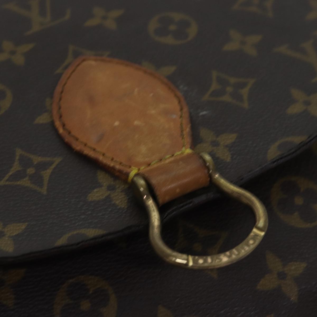 LOUIS VUITTON Monogram Saint Cloud GM Shoulder Bag M51242 LV Auth th5090