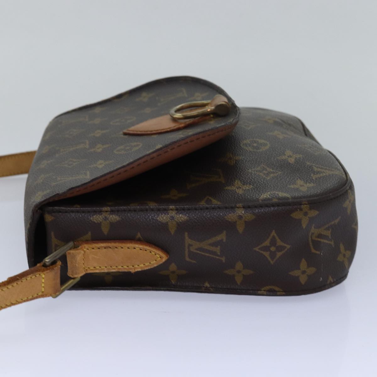 LOUIS VUITTON Monogram Saint Cloud GM Shoulder Bag M51242 LV Auth th5090