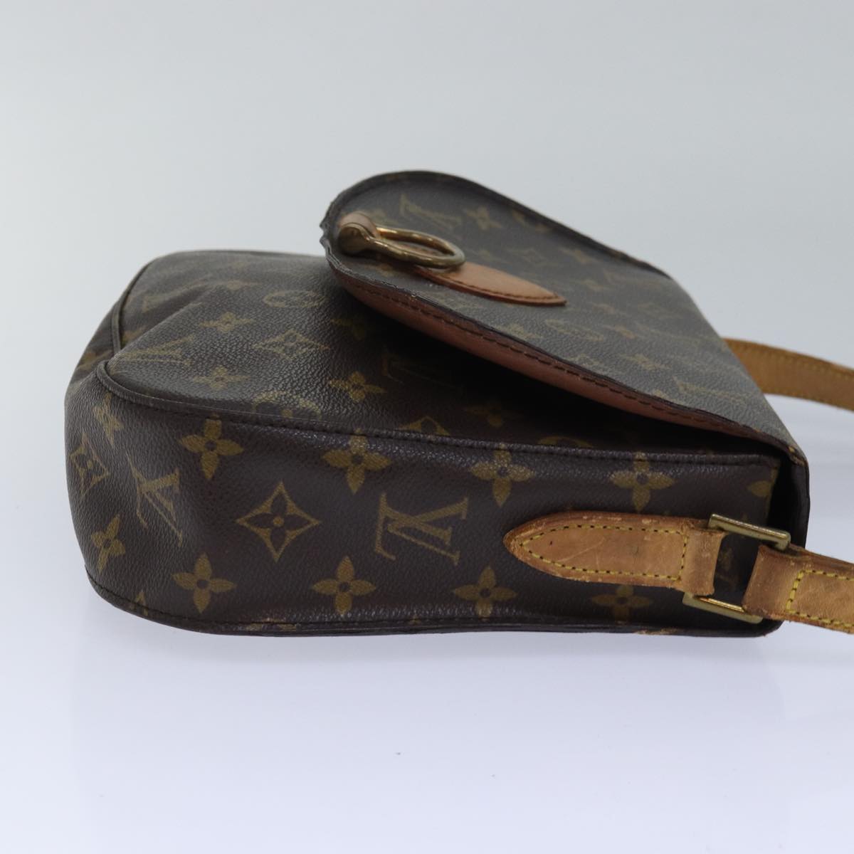 LOUIS VUITTON Monogram Saint Cloud GM Shoulder Bag M51242 LV Auth th5090