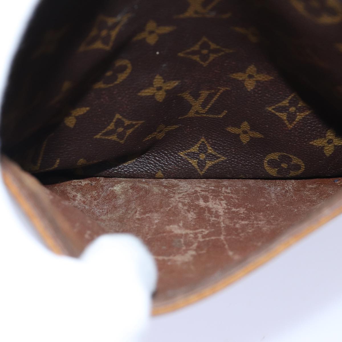 LOUIS VUITTON Monogram Danube MM Shoulder Bag M45264 LV Auth th5091