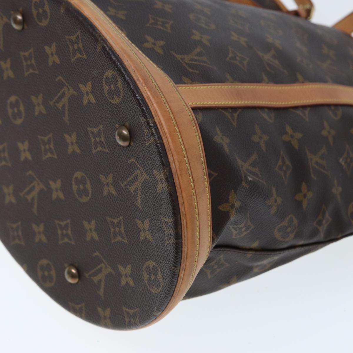 LOUIS VUITTON Monogram Bucket GM Shoulder Bag M42236 LV Auth th5093