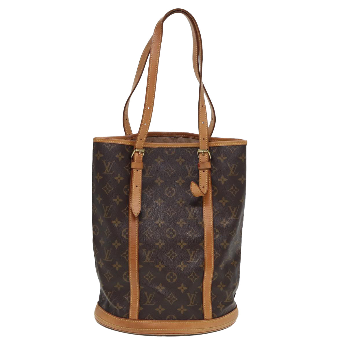 LOUIS VUITTON Monogram Bucket GM Shoulder Bag M42236 LV Auth th5093