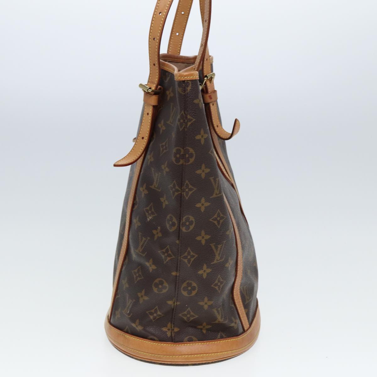 LOUIS VUITTON Monogram Bucket GM Shoulder Bag M42236 LV Auth th5093