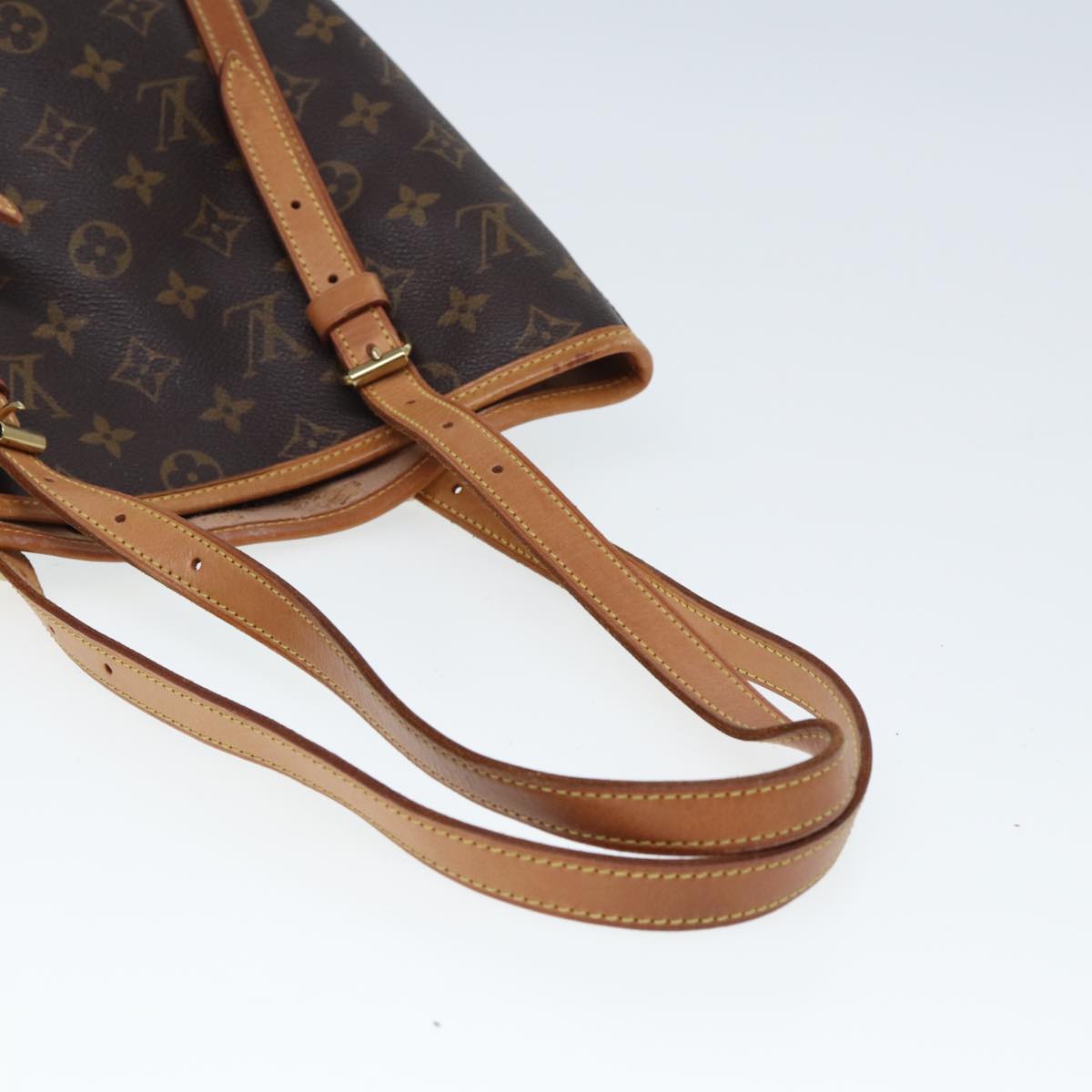 LOUIS VUITTON Monogram Bucket GM Shoulder Bag M42236 LV Auth th5093