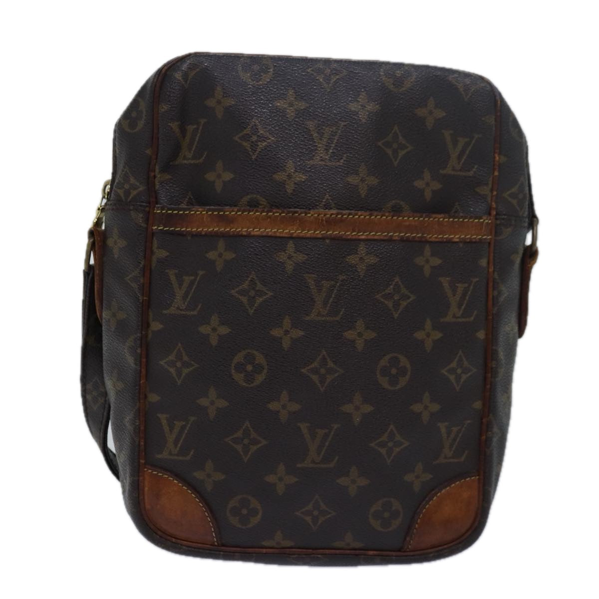 LOUIS VUITTON Monogram Danube MM Shoulder Bag M45264 LV Auth th5094