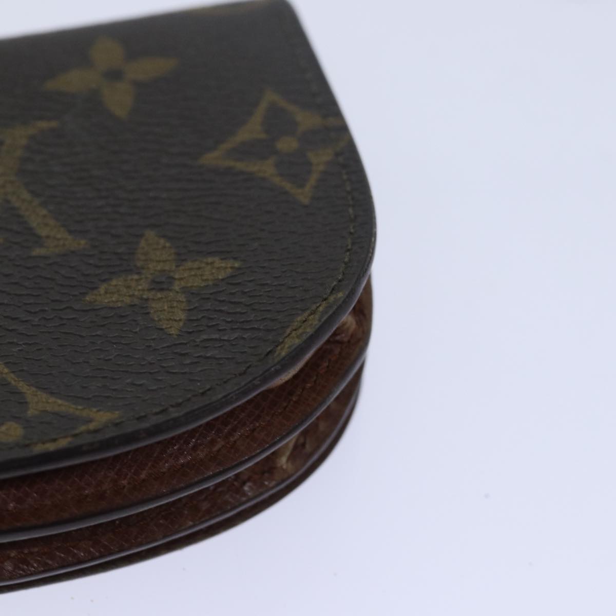 LOUIS VUITTON Monogram Porte Monnaie Guze Coin Purse M61970 LV Auth th5095