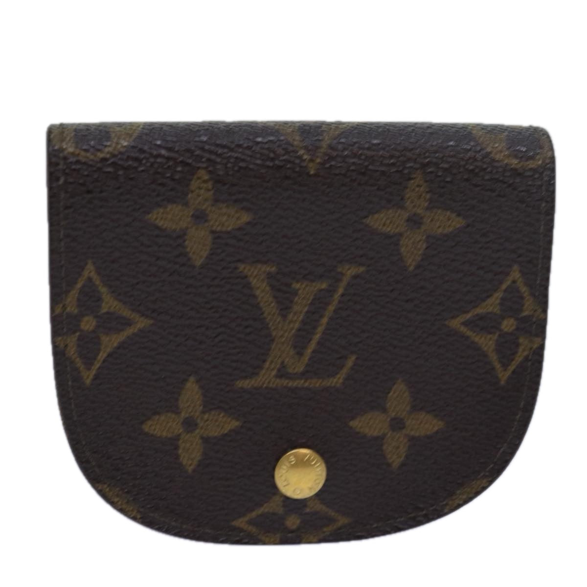 LOUIS VUITTON Monogram Porte Monnaie Guze Coin Purse M61970 LV Auth th5095