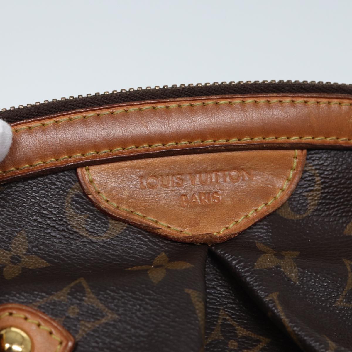 LOUIS VUITTON Monogram Tivoli GM Shoulder Bag M40144 LV Auth th5097