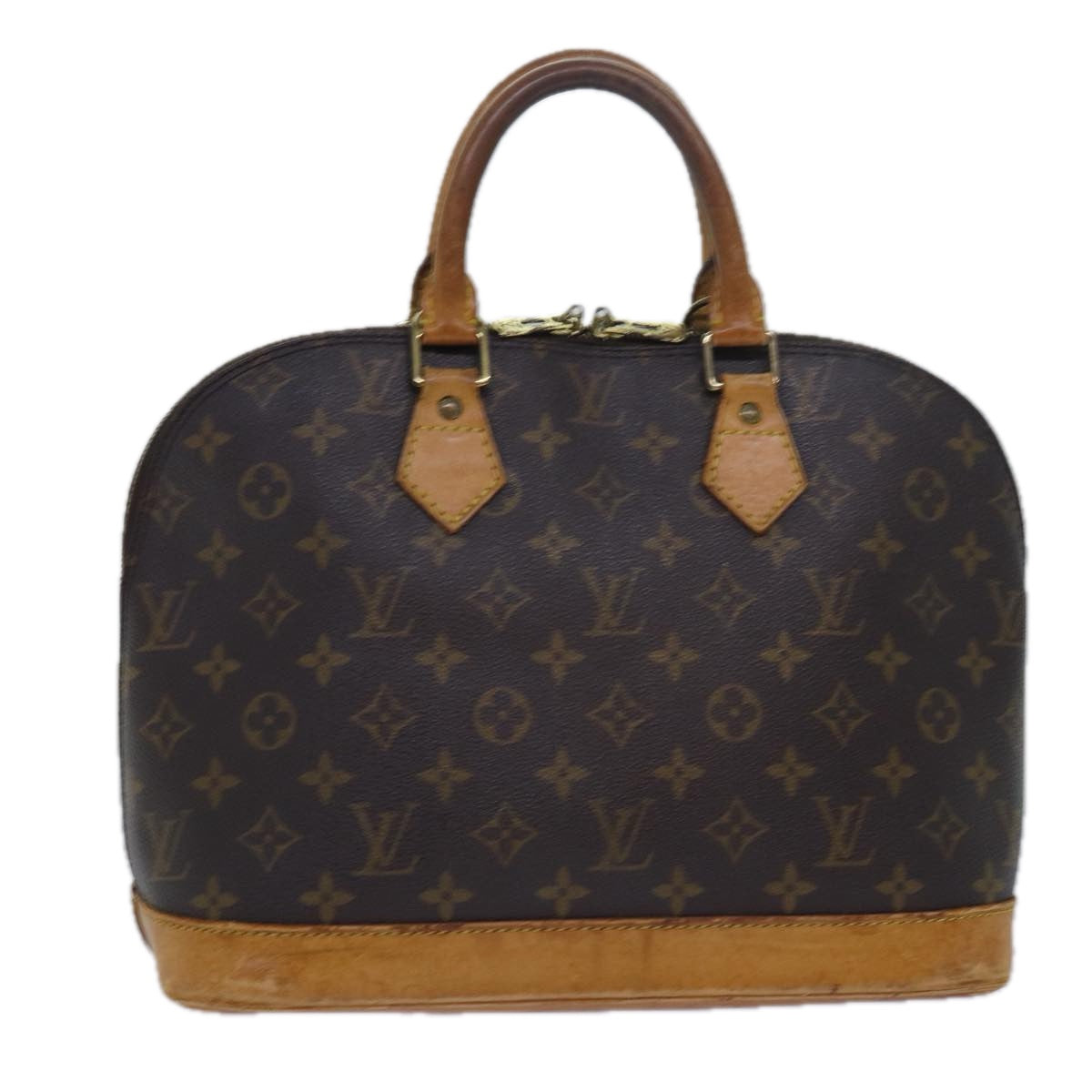 LOUIS VUITTON Monogram Alma Hand Bag M51130 LV Auth th5103