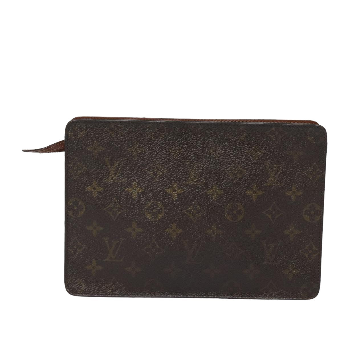 LOUIS VUITTON Monogram Pochette Homme Clutch Bag M51795 LV Auth th5107 - 0