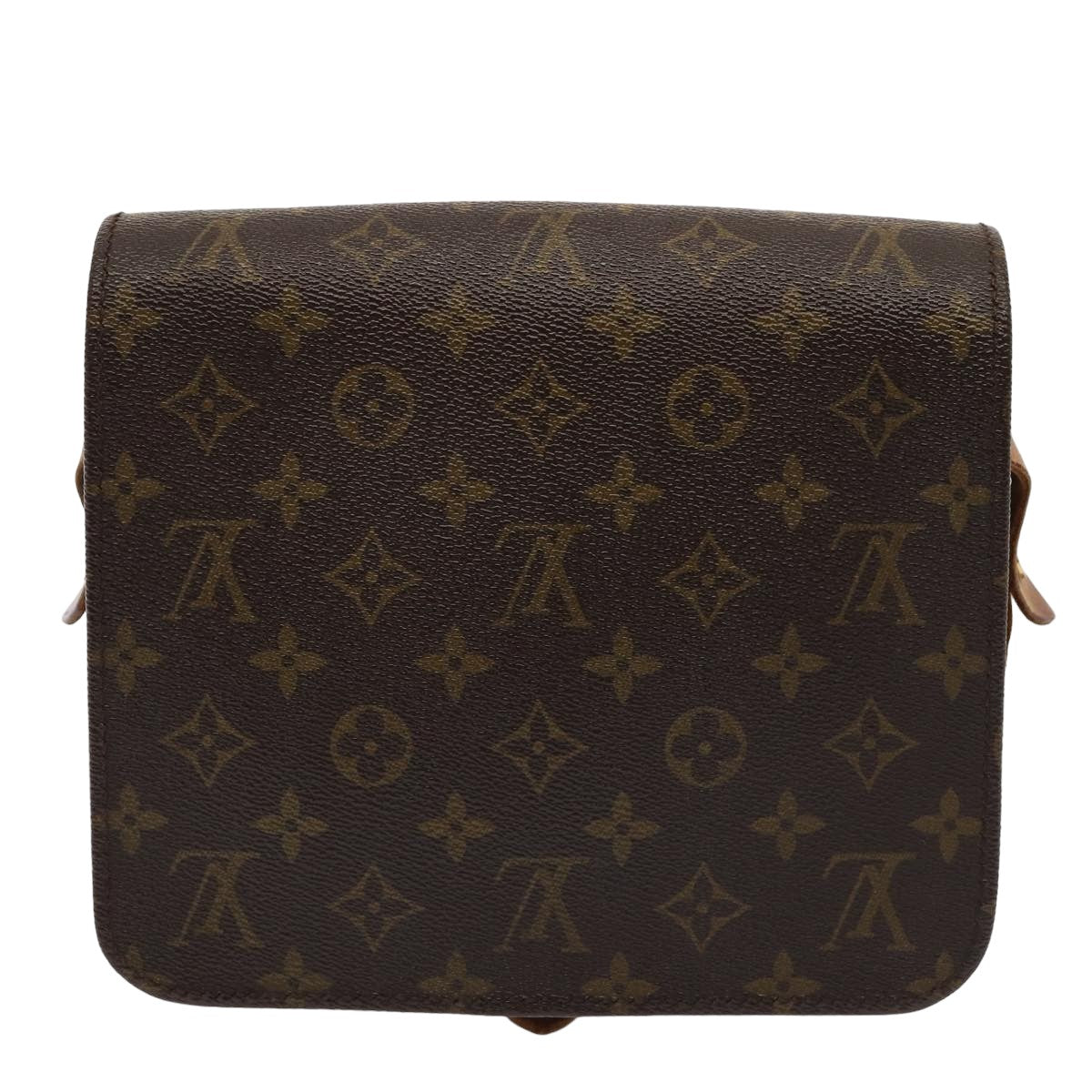 LOUIS VUITTON Monogram Cartouchiere MM Vintage Shoulder Bag M51253 Auth th5110 - 0